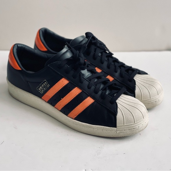 Adidas Superstar OG Core Black Trace
Orange CQ2478 Size 11 - Picture 1 of 13